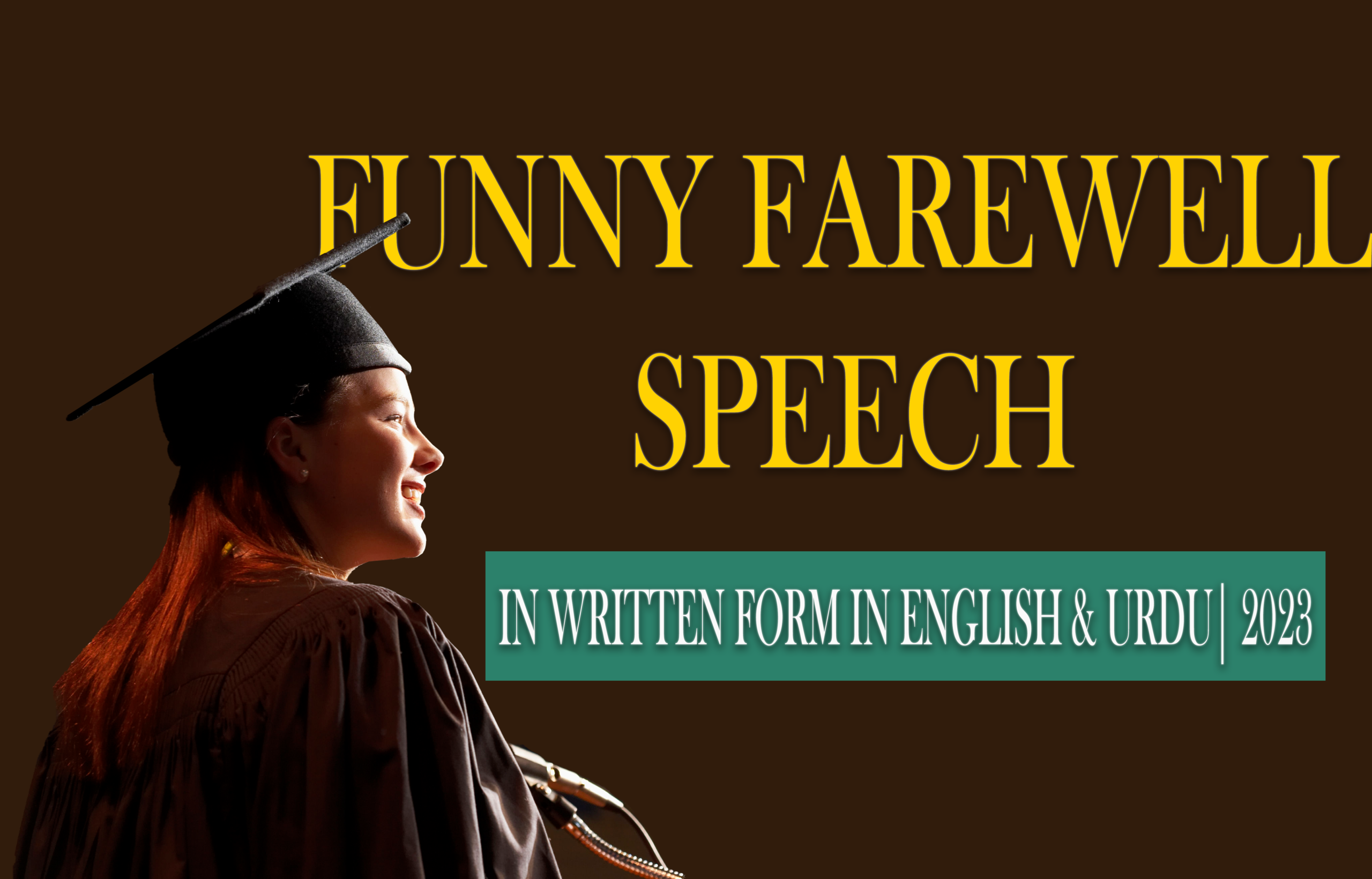 Funny Farewell Speech for seniors- Funny Farewell Speech for colleague- Funny Farewell Speech by Teacher